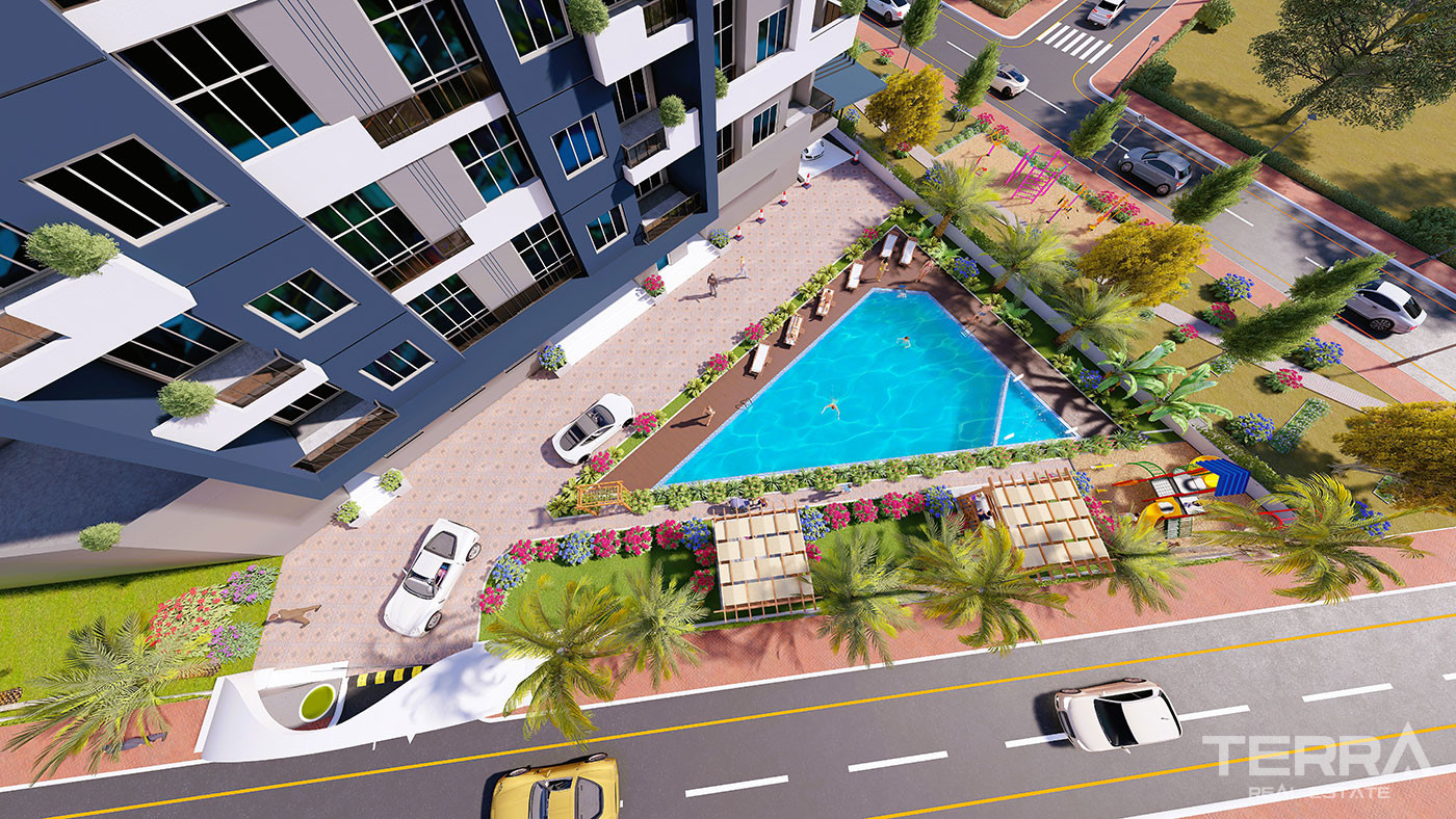 Sea View Flats with Top Class Materials in Mersin, Mezitli - 76272