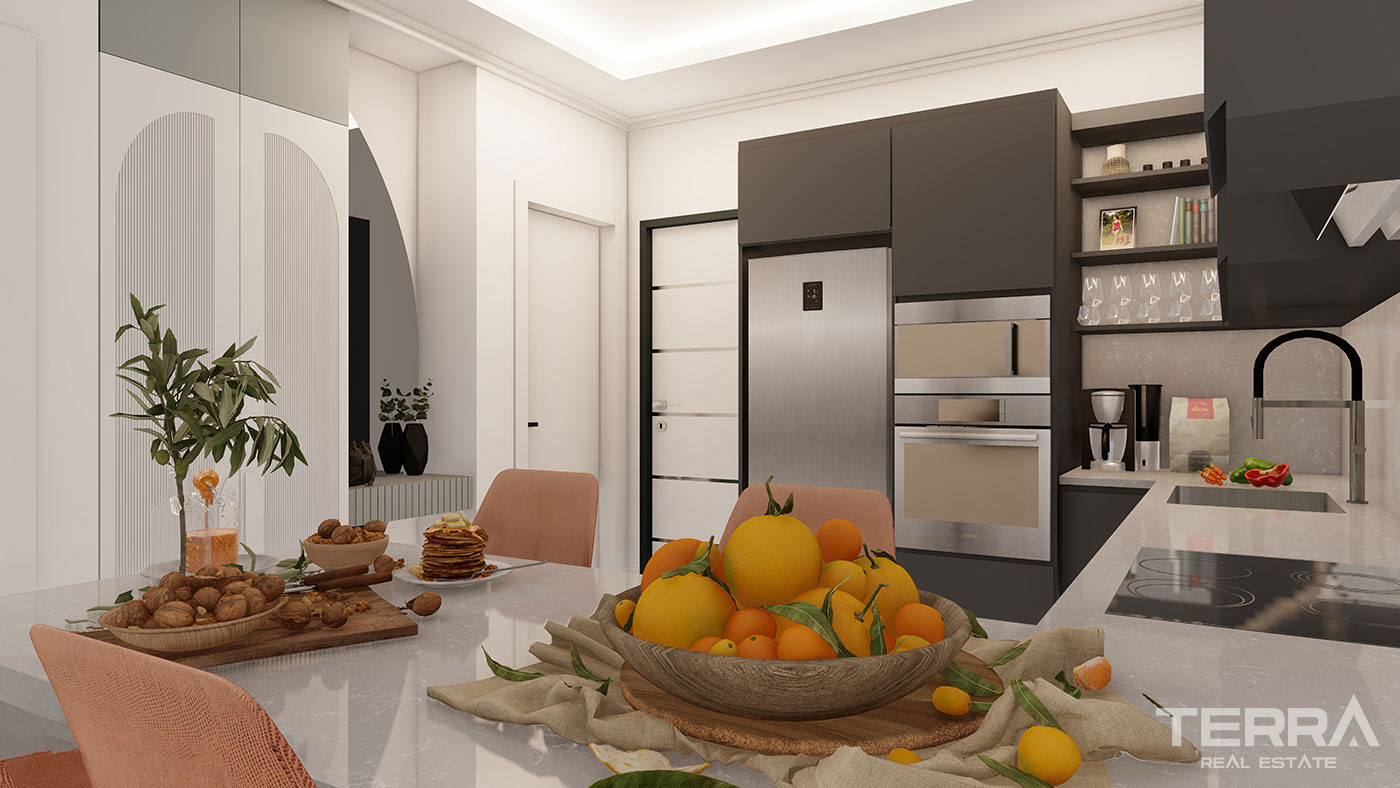 Sea View Apartments Near the Beach in Alanya, Kestel, Turkey - 76161