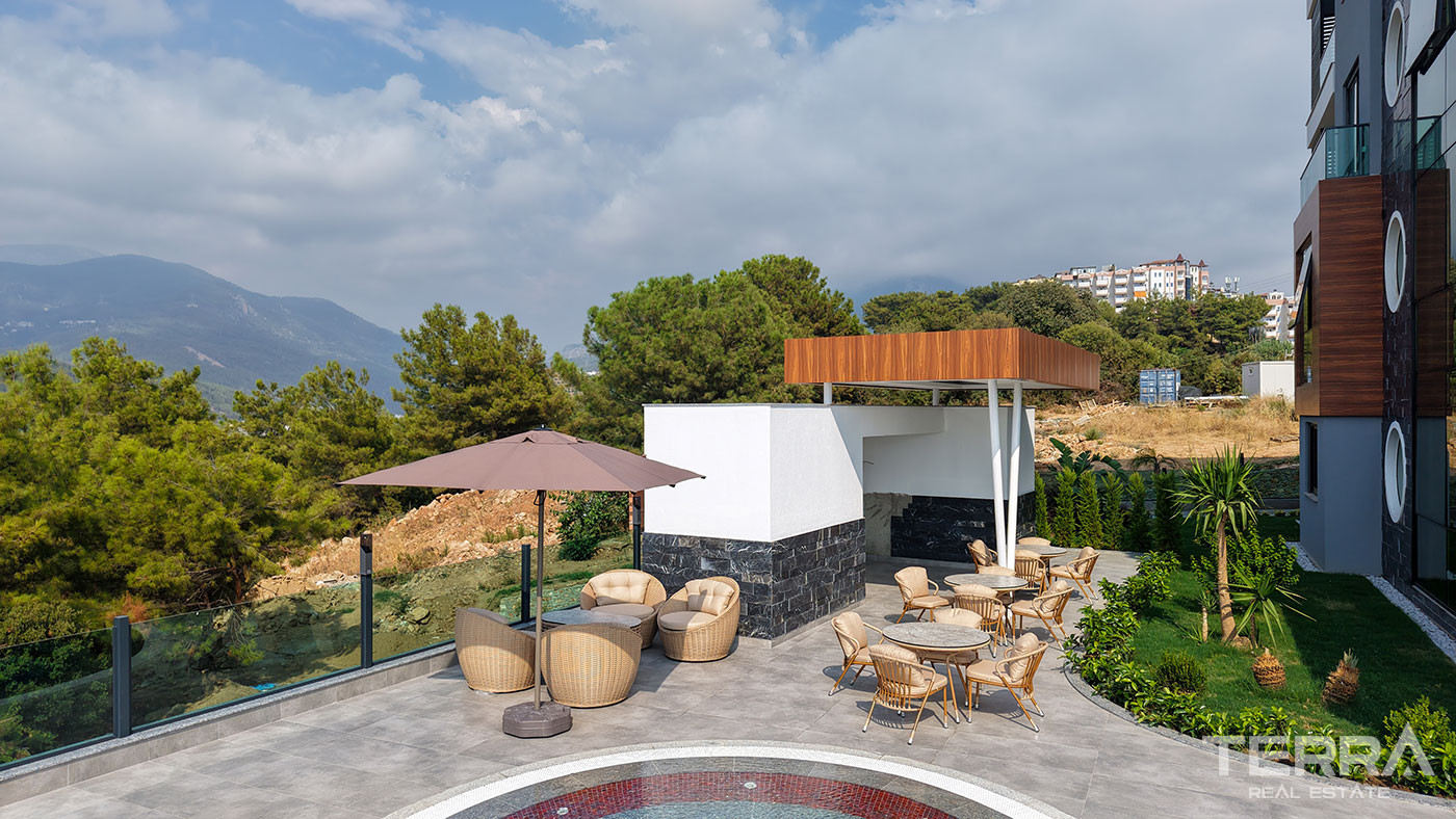 Sea View Apartments Near the Beach in Alanya, Kestel, Turkey - 112914