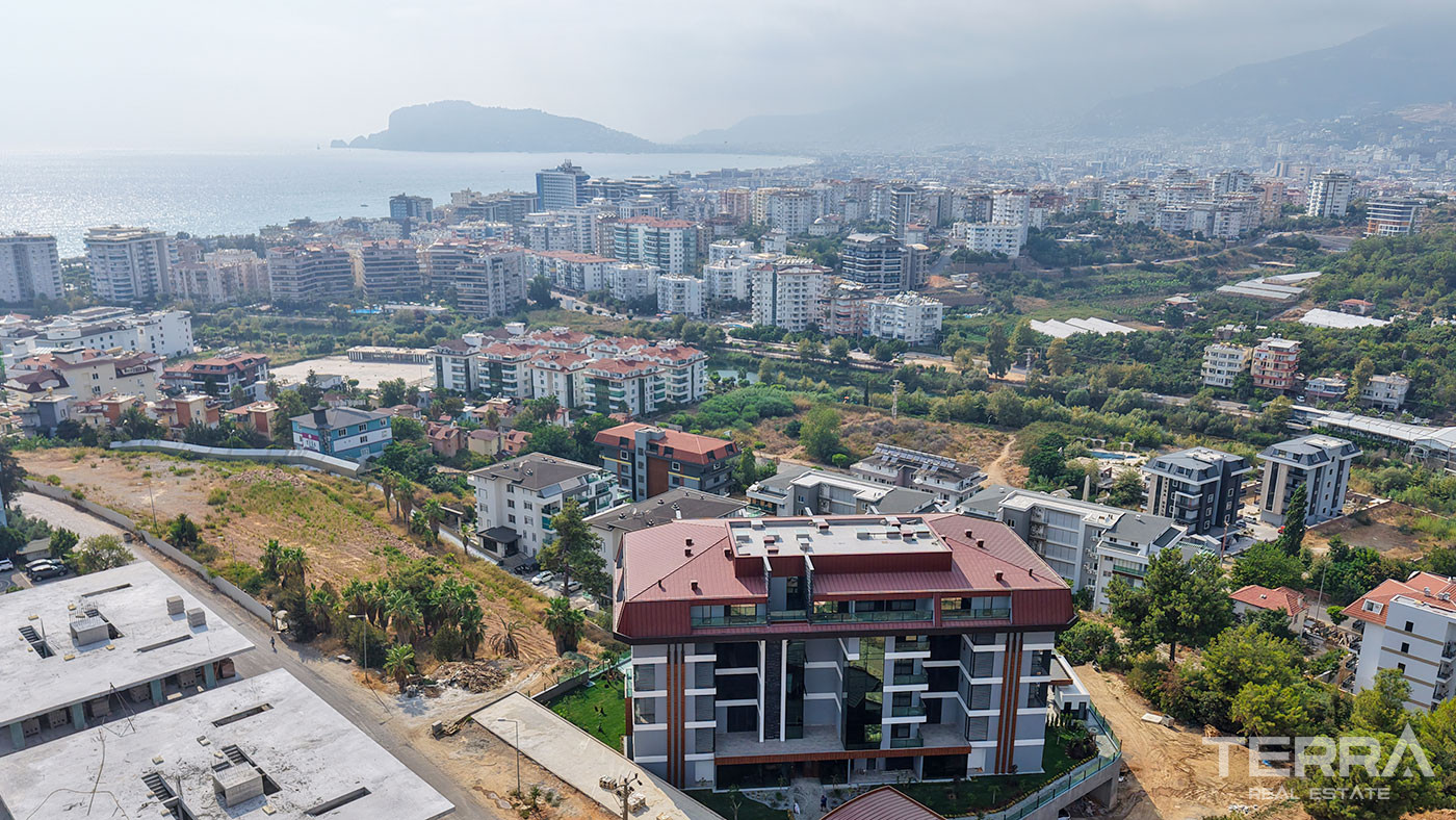 Sea View Apartments Near the Beach in Alanya, Kestel, Turkey - 112915