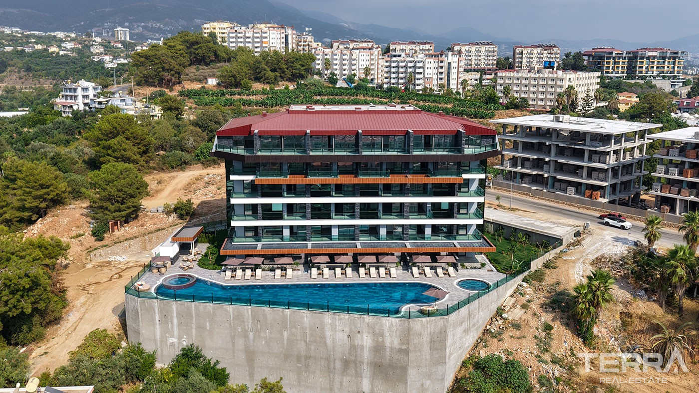 Sea View Apartments Near the Beach in Alanya, Kestel, Turkey - 112916