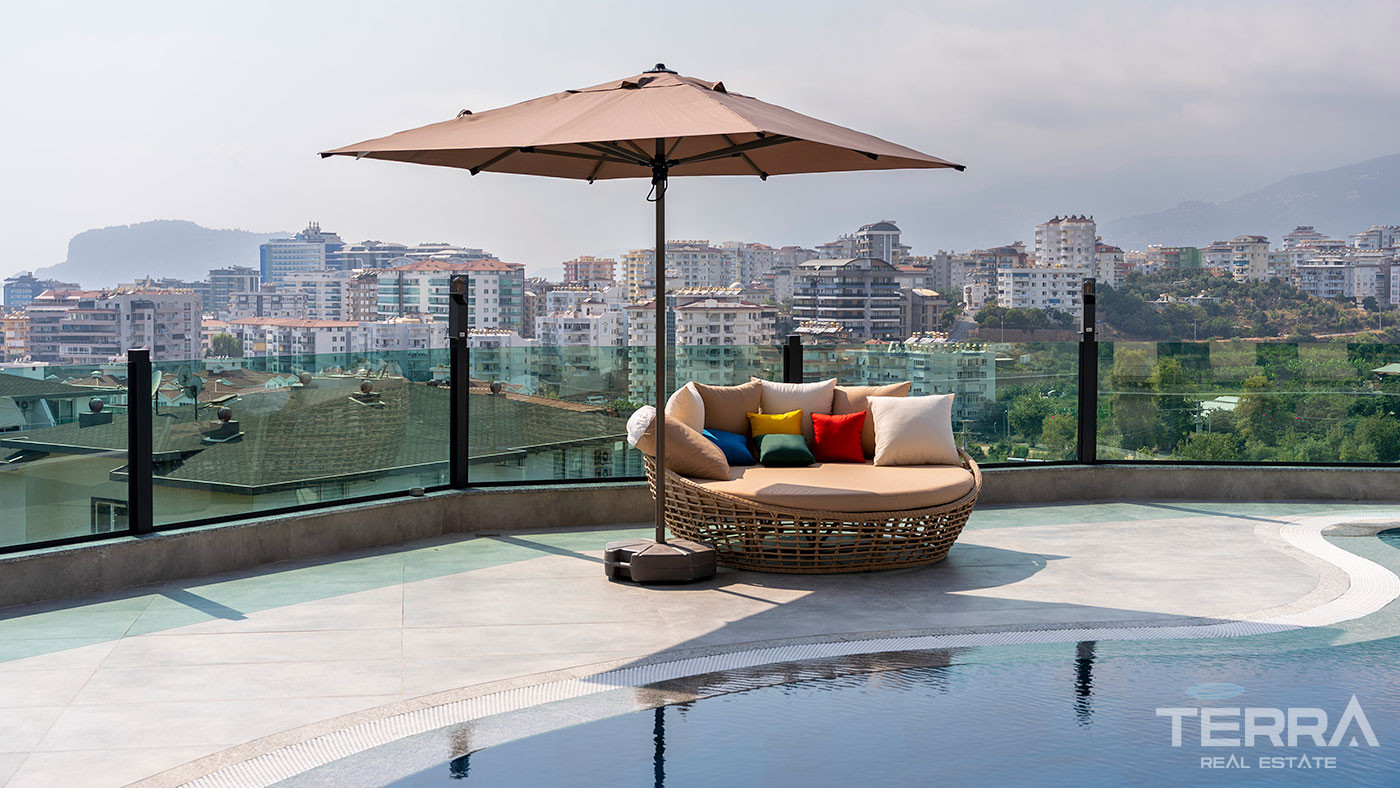 Sea View Apartments Near the Beach in Alanya, Kestel, Turkey - 112926
