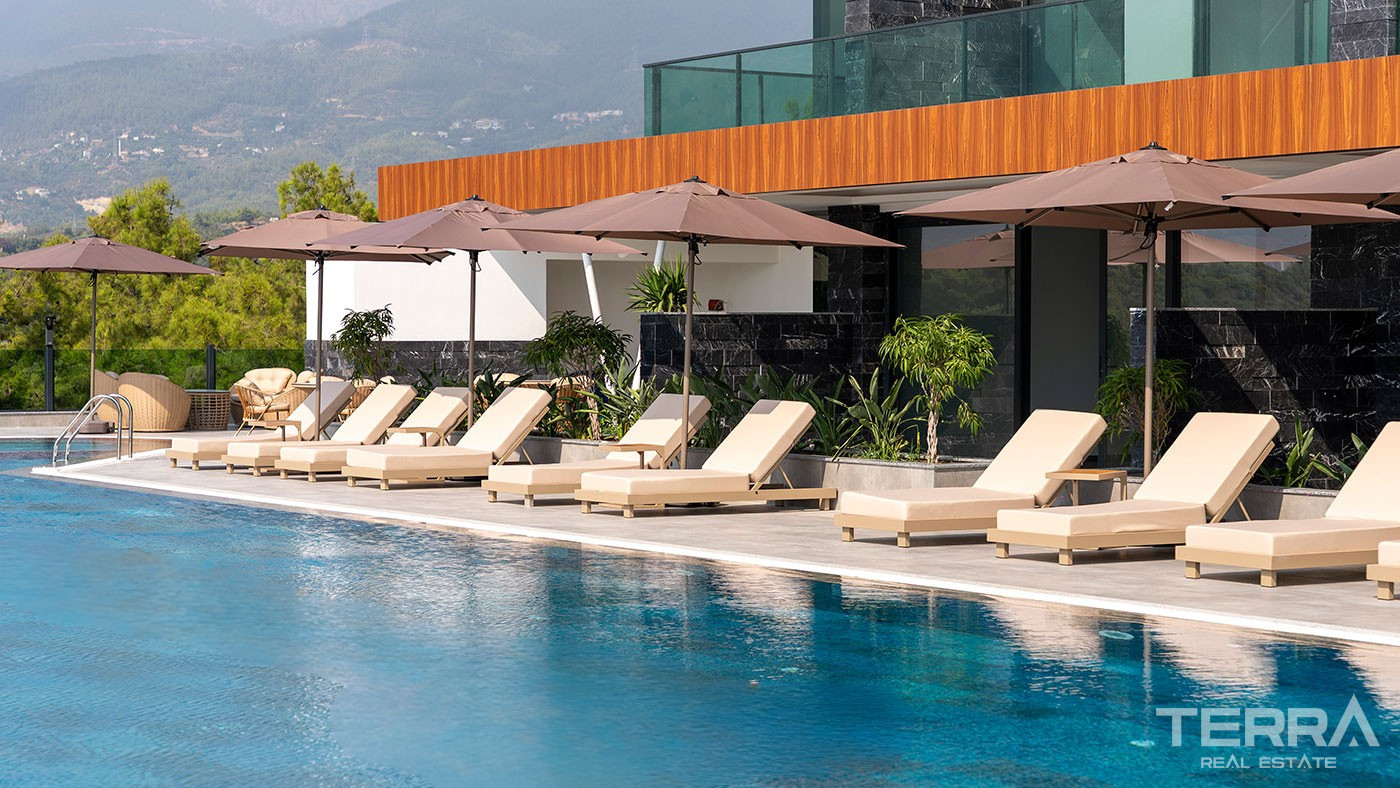 Sea View Apartments Near the Beach in Alanya, Kestel, Turkey - 112925