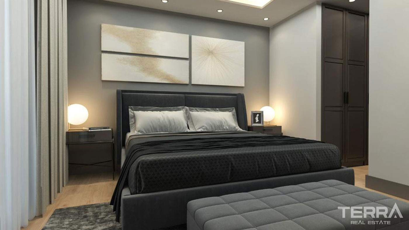 Mersin Sea View Apartments for Sale Offering Various Social Activities - 76290