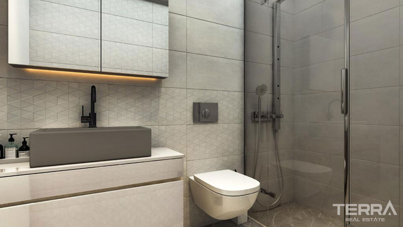 Mersin Sea View Apartments for Sale Offering Various Social Activities - 76292