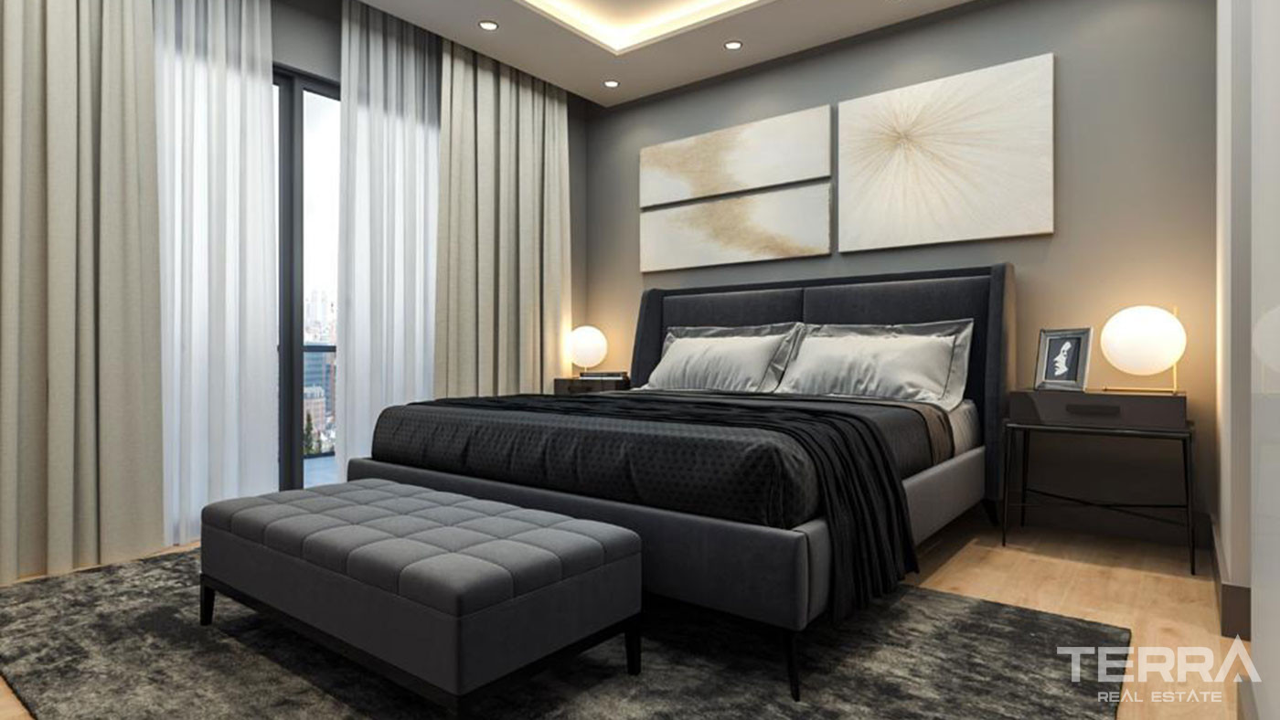 Mersin Sea View Apartments for Sale Offering Various Social Activities - 76293