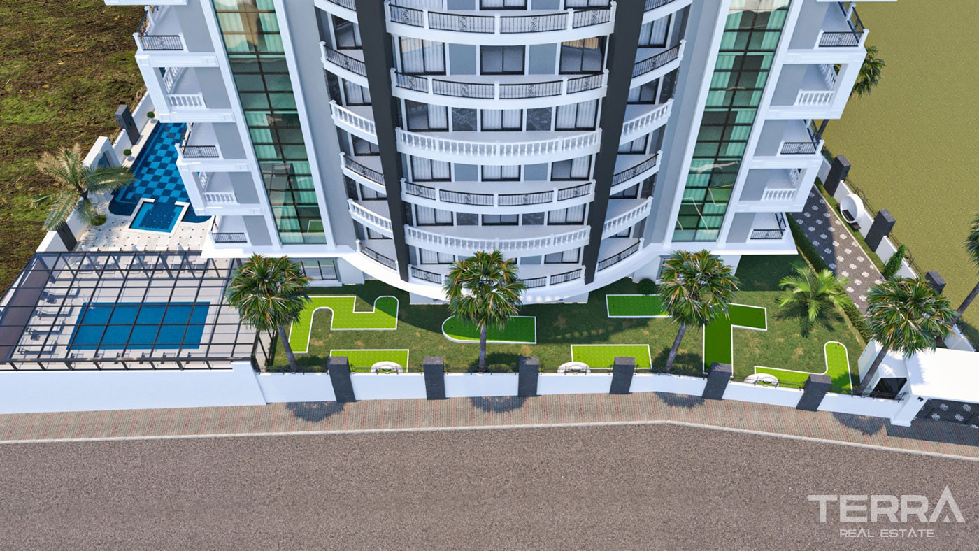 Przestronne luksusowe apartamenty z udogodnieniami w centrum Alanyi - 76244