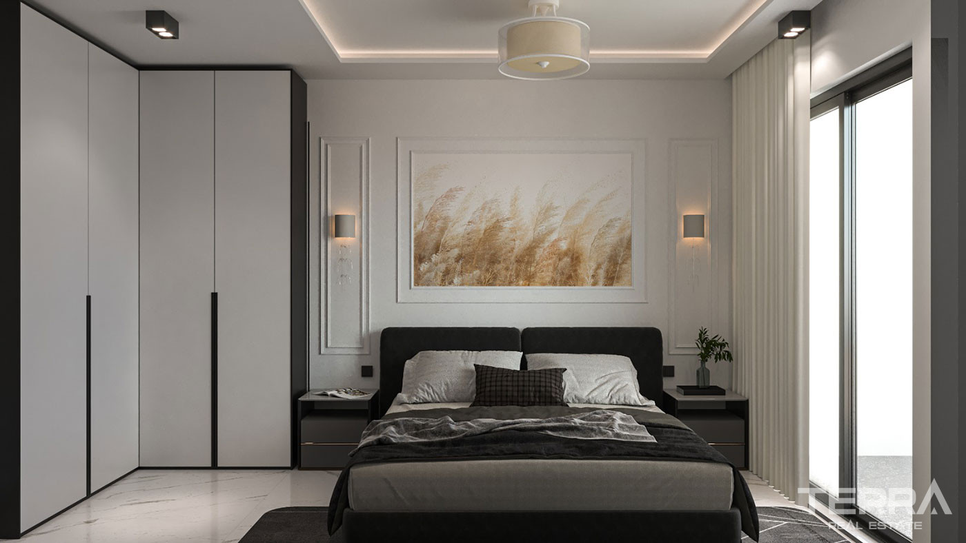 Przestronne luksusowe apartamenty z udogodnieniami w centrum Alanyi - 76261