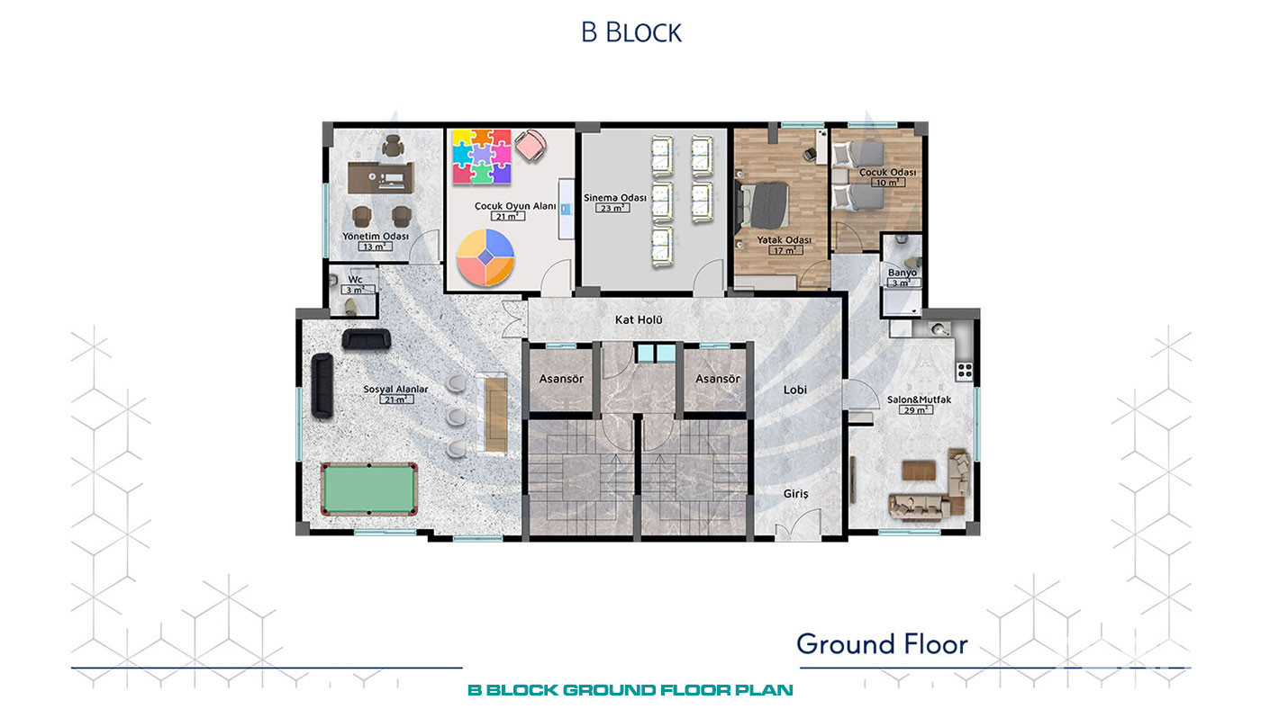 Przestronne luksusowe apartamenty z udogodnieniami w centrum Alanyi - 96099