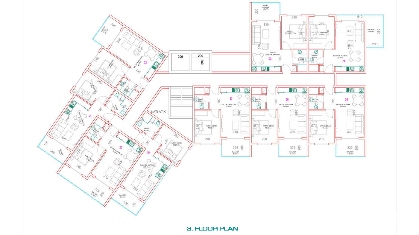 Luxury Lifestyle at Smartly Designed Apartments in Alanya - 76354