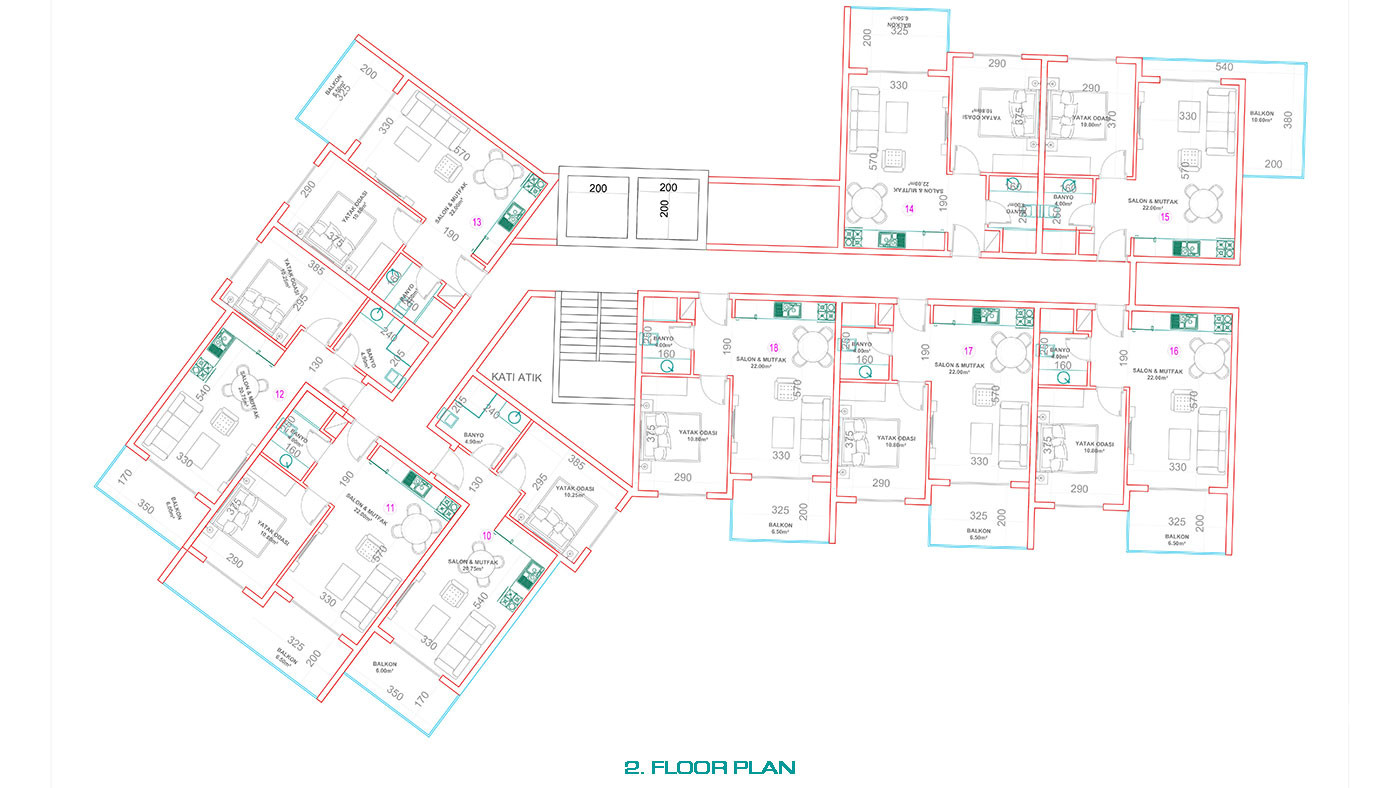 Luxury Lifestyle at Smartly Designed Apartments in Alanya - 76355