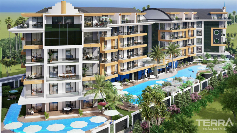Alanya'da Lüks Yaşam Tarzı Sunan Akıllı Ev Konseptinde Sıfır Daire