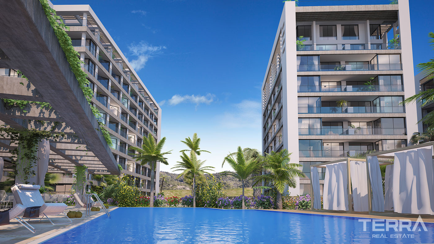 Seafront Nicosia Flats in Cyprus Equipped with Quality Materials - 76420