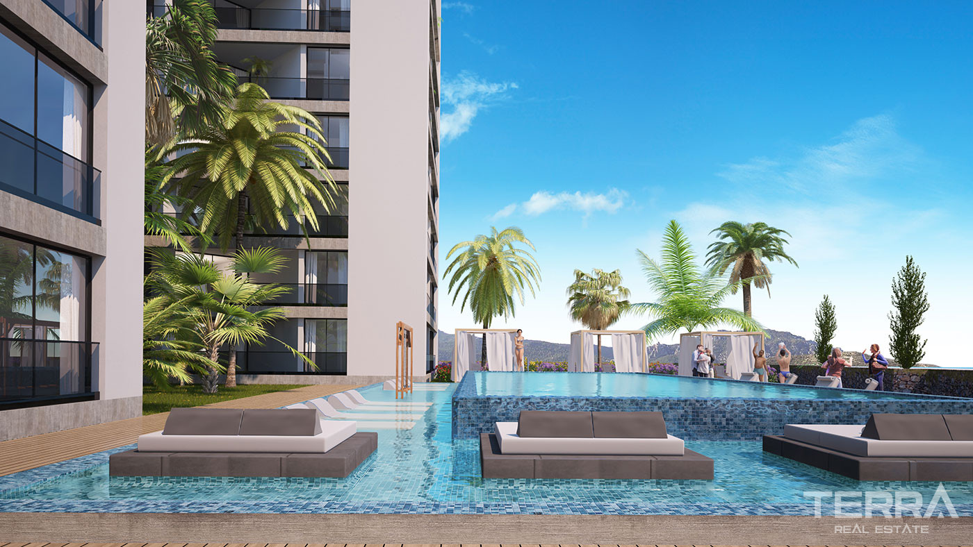 Seafront Nicosia Flats in Cyprus Equipped with Quality Materials - 76421