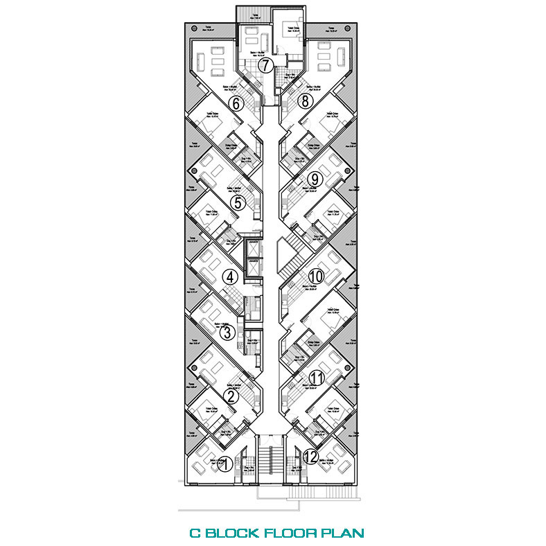 Seafront Nicosia Flats in Cyprus Equipped with Quality Materials - 76432