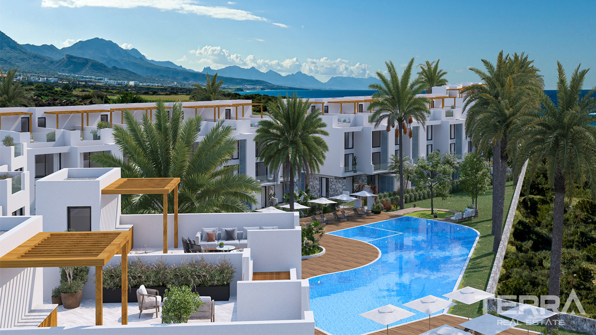 Seafront Apartments in Tatlısu, Cyprus with Calm and Lush Environment - 76833