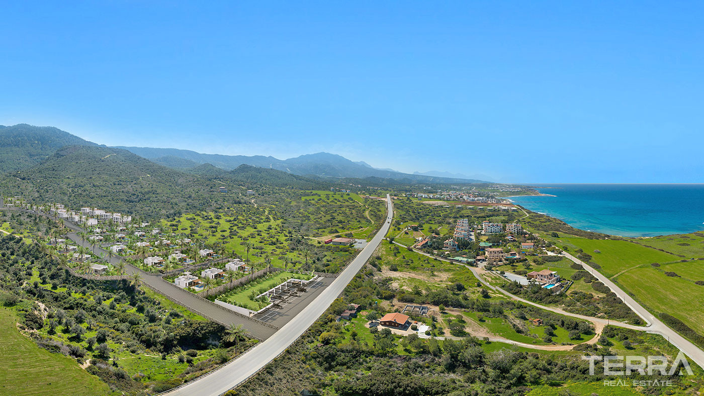 Villas avec vue sur la mer à vendre à Famagouste, Chypre du Nord - 76862