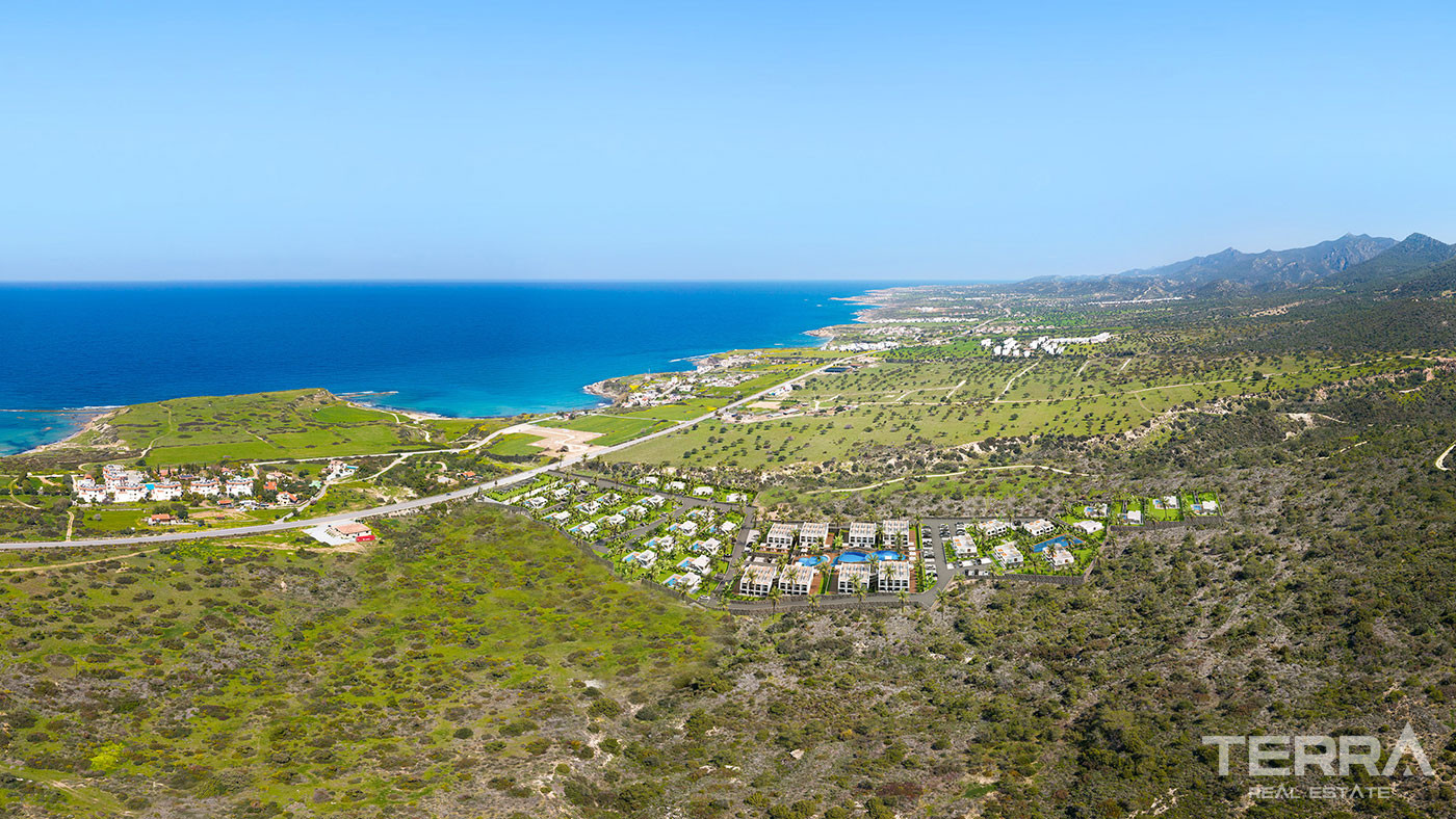 Villas avec vue sur la mer à vendre à Famagouste, Chypre du Nord - 76863