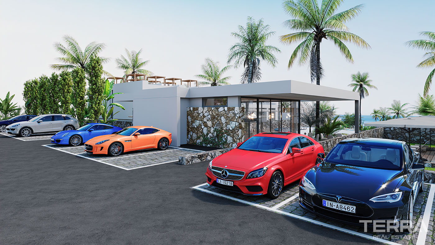 Villas avec vue sur la mer à vendre à Famagouste, Chypre du Nord - 76864