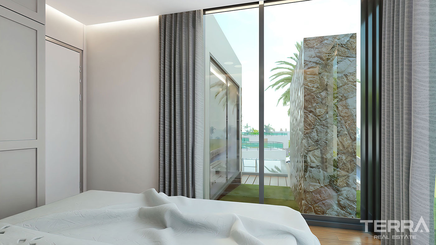 Villas avec vue sur la mer à vendre à Famagouste, Chypre du Nord - 76879