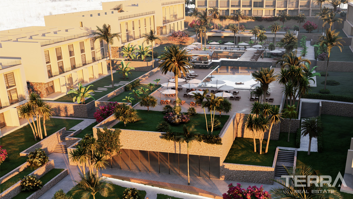 Appartements en front de mer avec riche offre sociale à Kyrenia - 76837