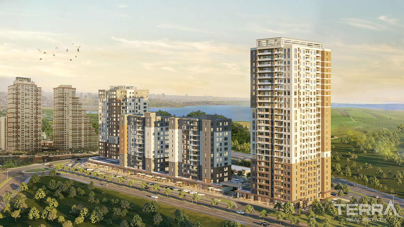 Investment Potential from Istanbul Apartments with Convenient Location - 76686