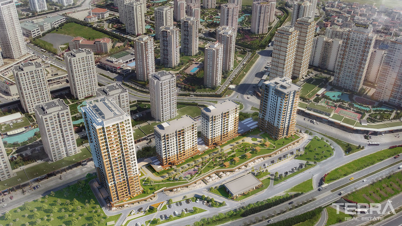 Investment Potential from Istanbul Apartments with Convenient Location - 76687