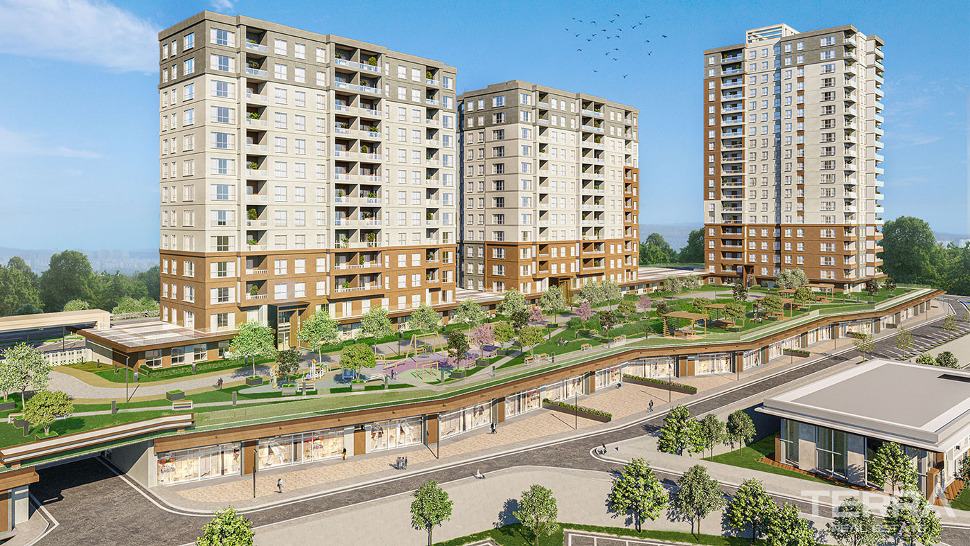 Investment Potential from Istanbul Apartments with Convenient Location - 76692