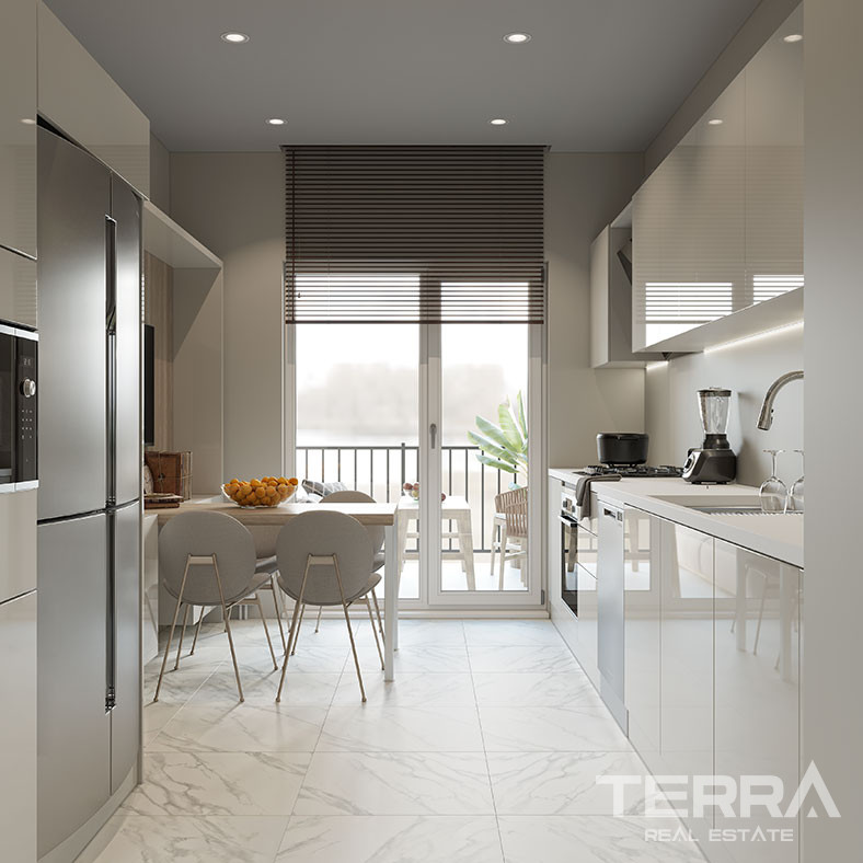 Investment Potential from Istanbul Apartments with Convenient Location - 76703