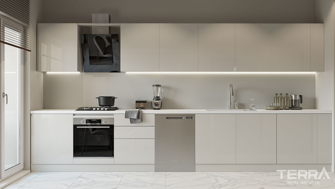 Investment Potential from Istanbul Apartments with Convenient Location - 76702
