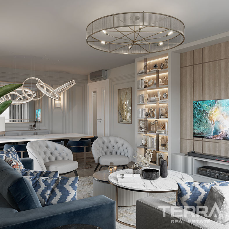 Investment Potential from Istanbul Apartments with Convenient Location - 76707