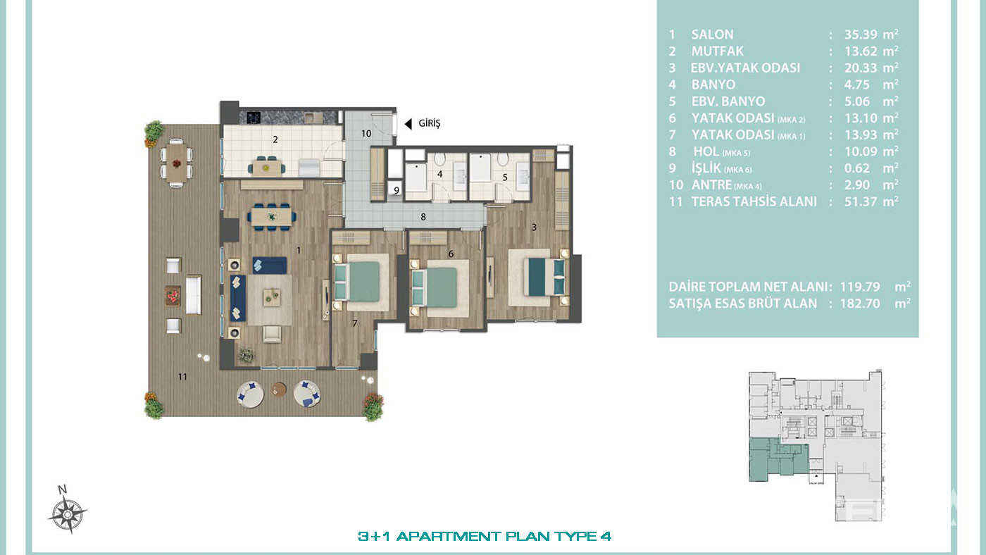 Investment Potential from Istanbul Apartments with Convenient Location - 76717