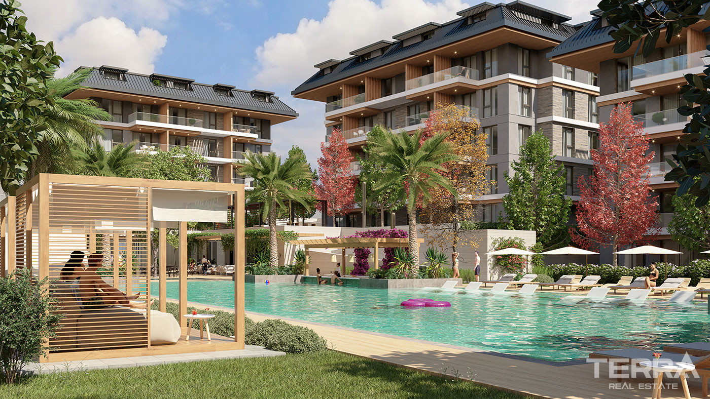 Citizenship Approved Alanya Apartments with Exclusive Social Amenities - 76729
