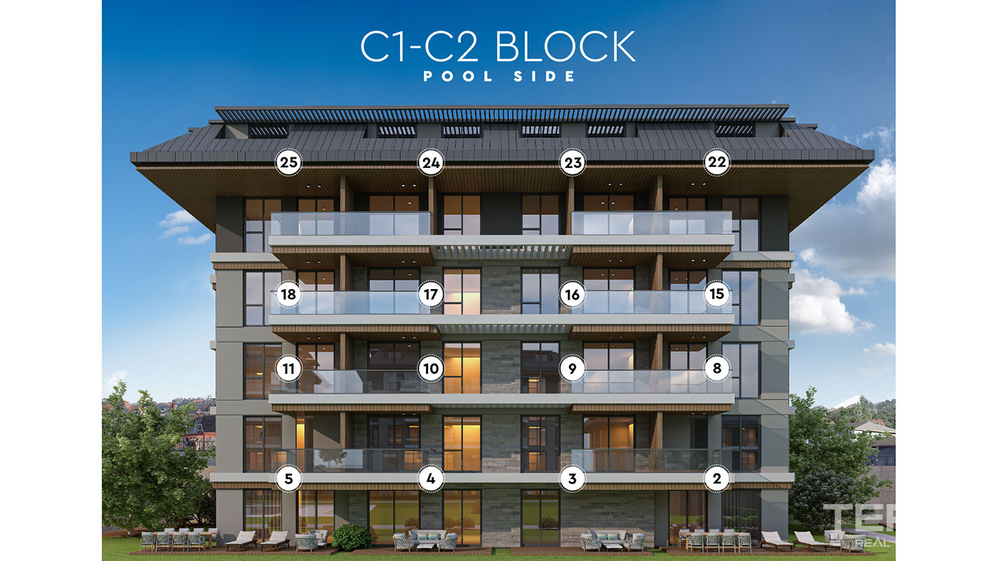 Citizenship Approved Alanya Apartments with Exclusive Social Amenities - 76755