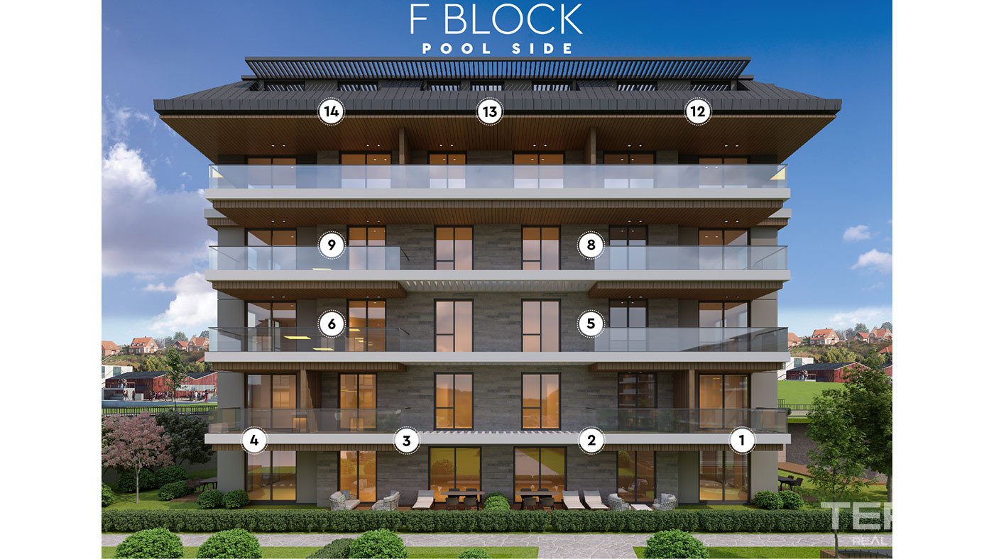 Citizenship Approved Alanya Apartments with Exclusive Social Amenities - 76768