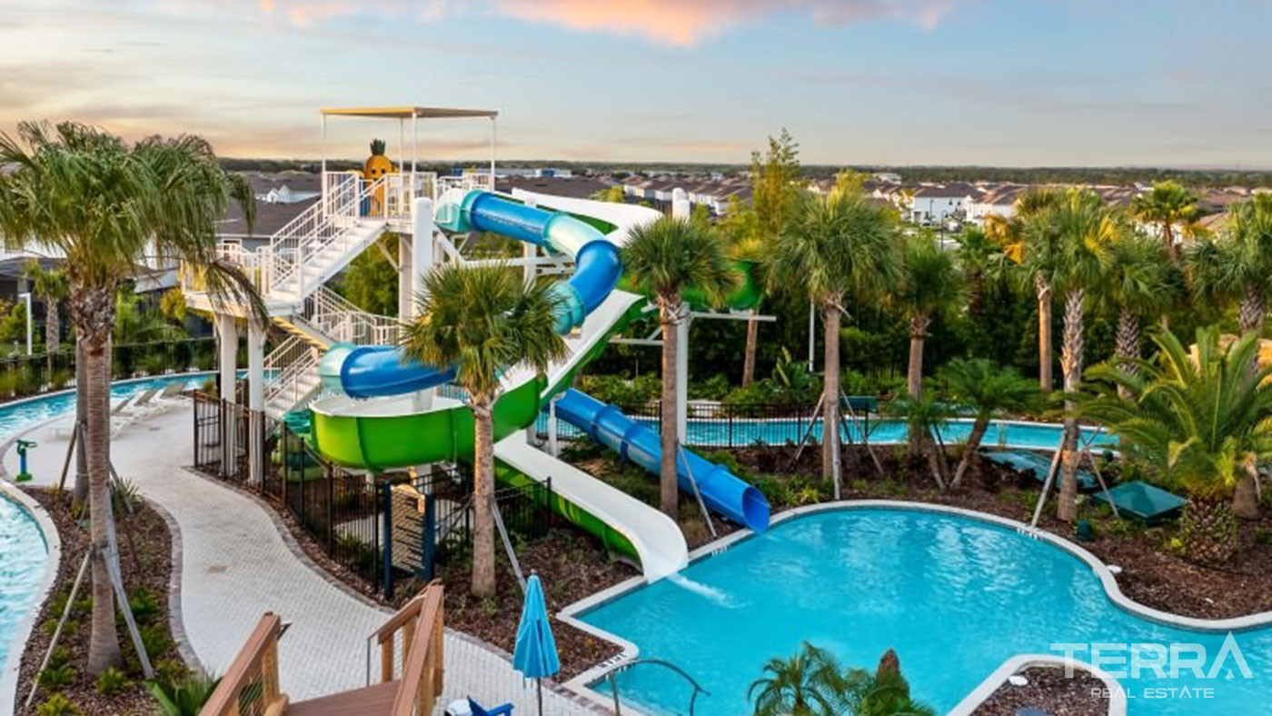 Florida, Orlando, Davenport'ta Satılık Villalar - 77050