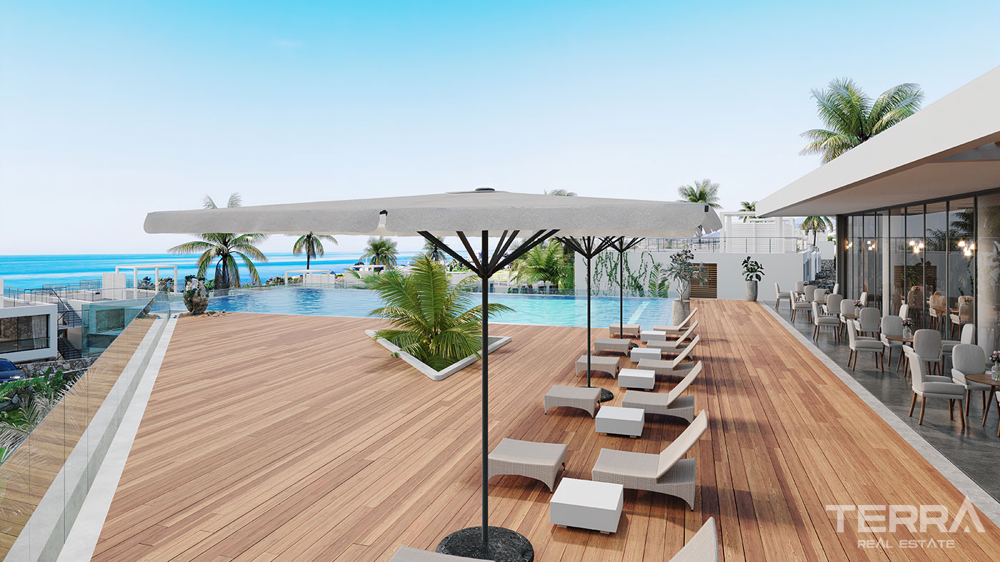 Seafront Cyprus Apartments in Famagusta with Great On Site Features - 76949