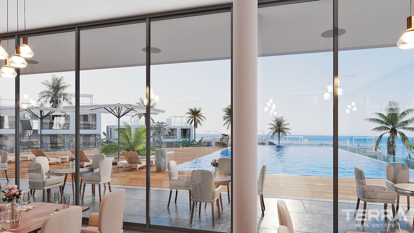Seafront Cyprus Apartments in Famagusta with Great On Site Features - 76956