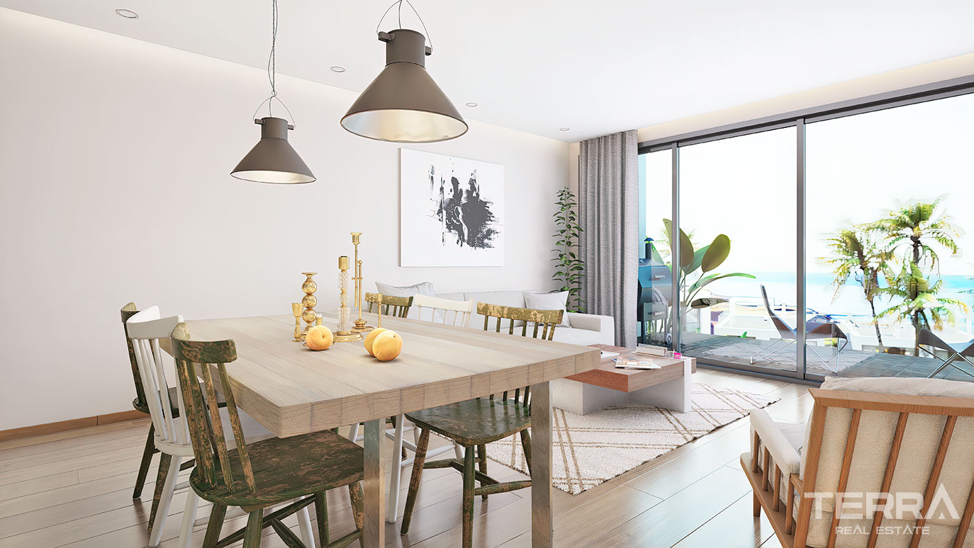 Seafront Cyprus Apartments in Famagusta with Great On Site Features - 76959