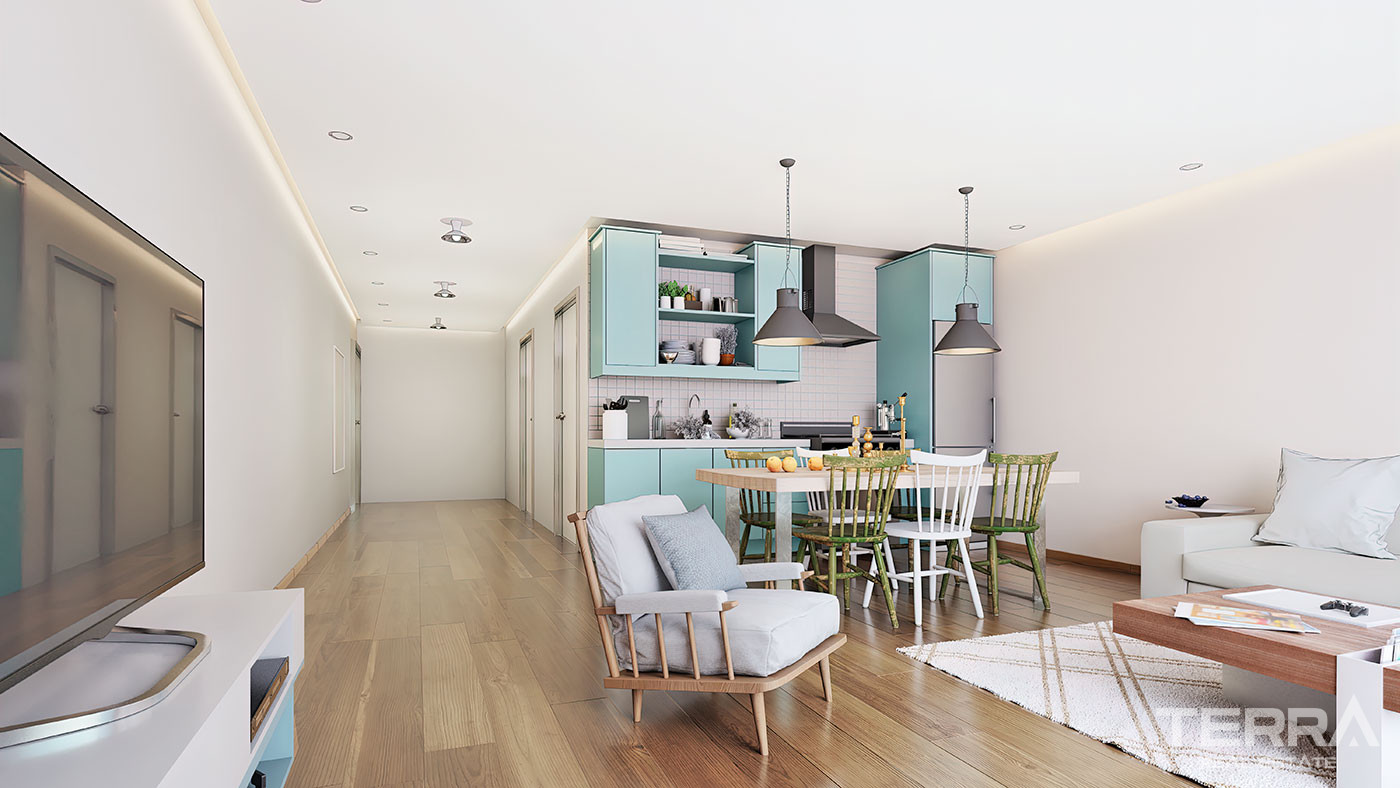 Seafront Cyprus Apartments in Famagusta with Great On Site Features - 76960