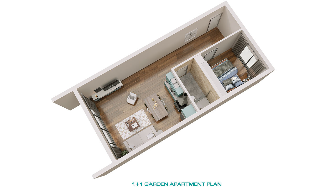 Seafront Cyprus Apartments in Famagusta with Great On Site Features - 76965