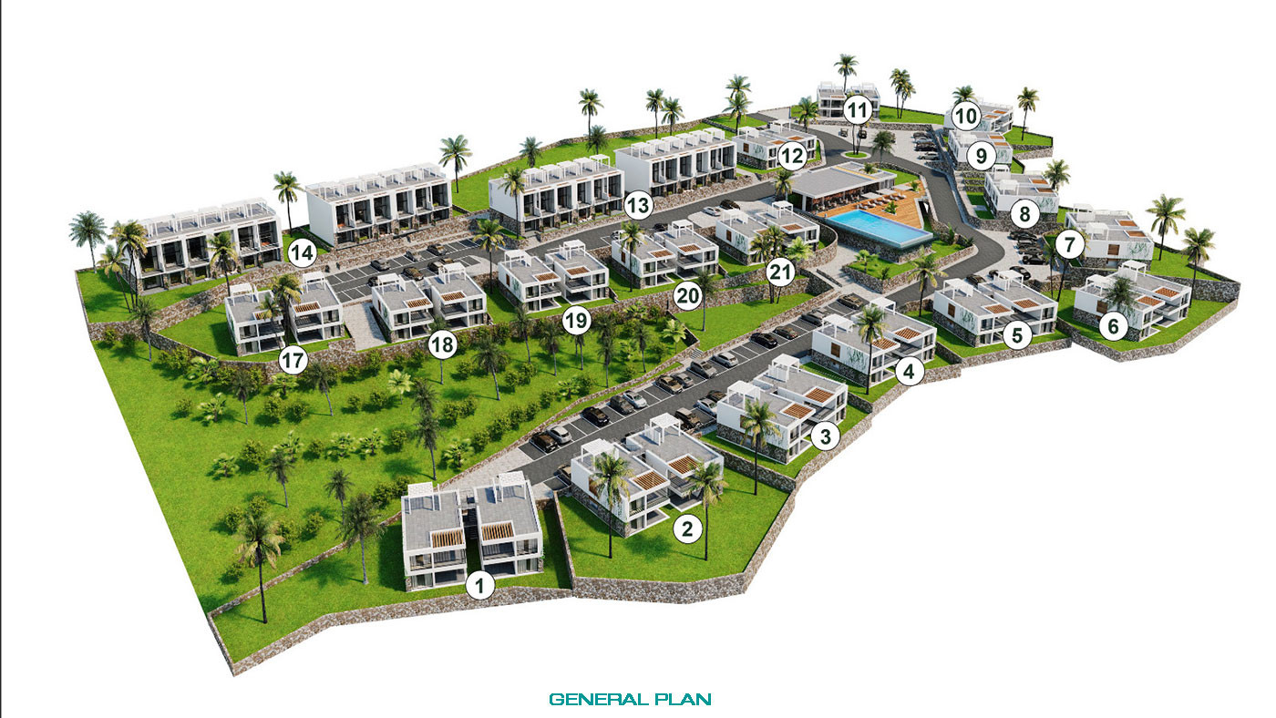 Seafront Cyprus Apartments in Famagusta with Great On Site Features - 76967