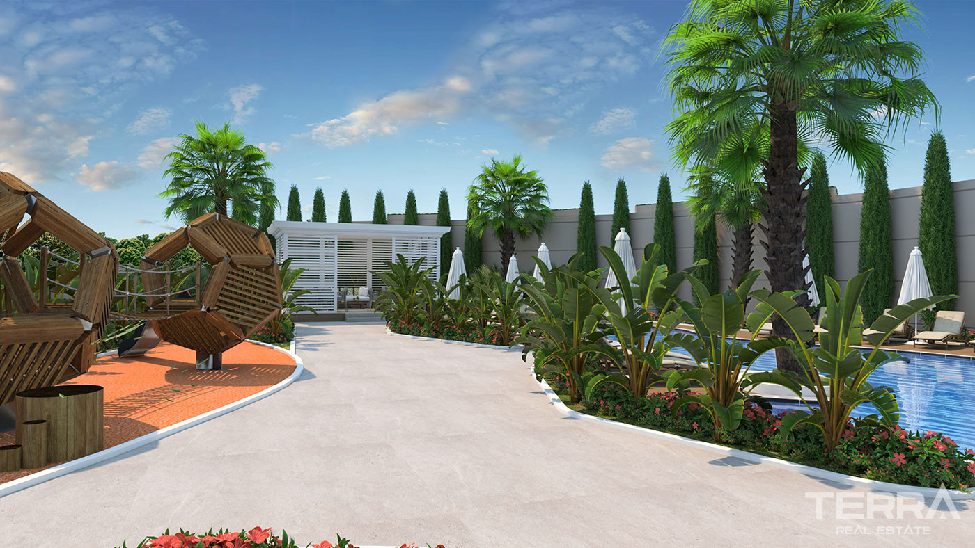 Moderne Apartments in Alanya bieten Top-Luxus zu günstigen Preisen - 77000