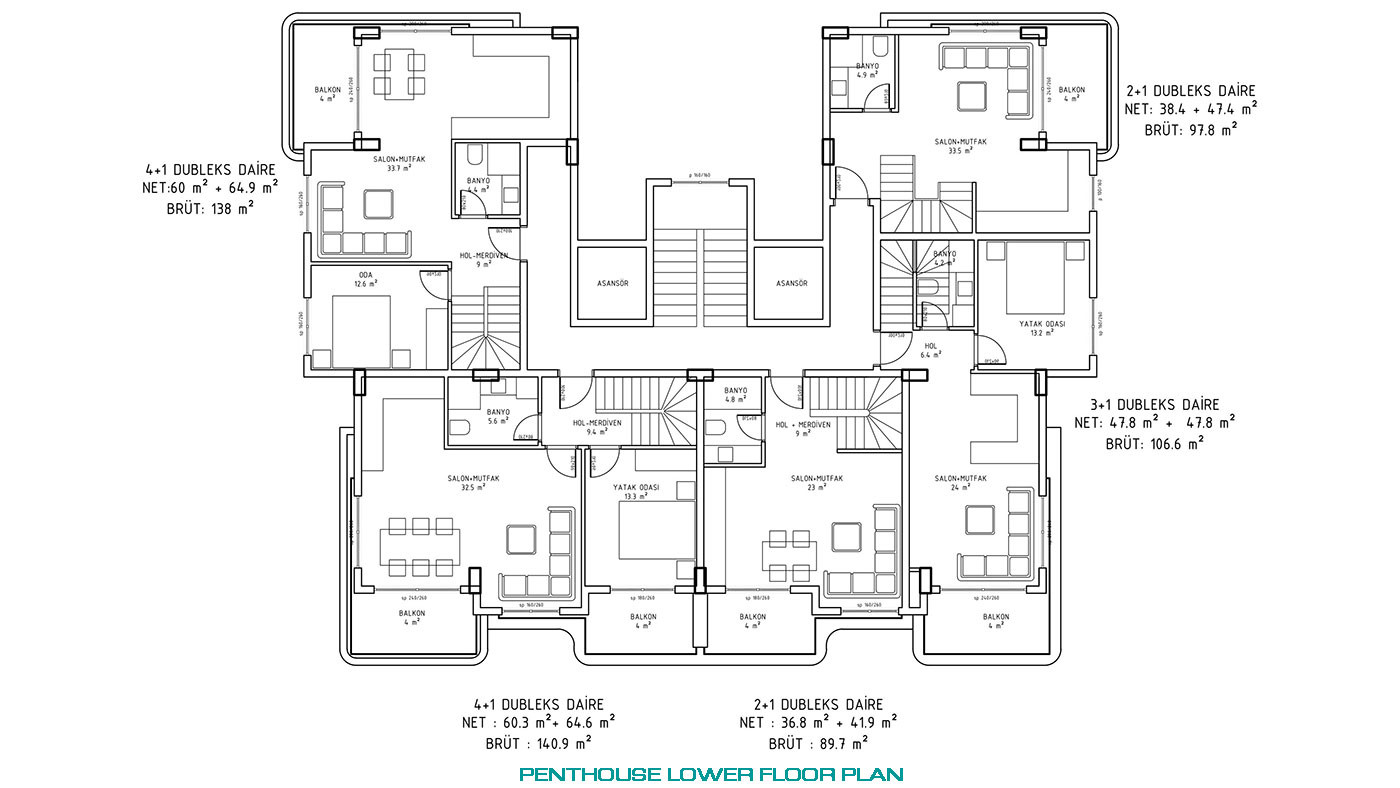Moderne Apartments in Alanya bieten Top-Luxus zu günstigen Preisen - 77011