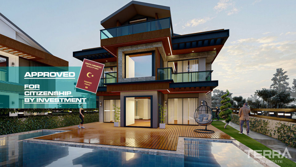 Citizenship Approved Luxury Villas in Tranquil Çalış, Fethiye