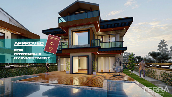 Citizenship Approved Luxury Villas in Tranquil Çalış, Fethiye