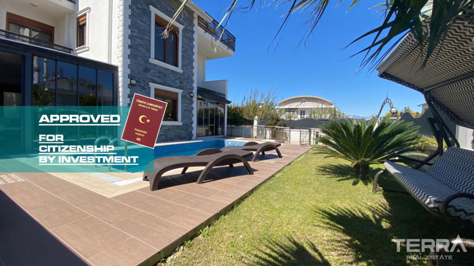 Luxury Villa in Belek Offers High Standard Living and Citizenship