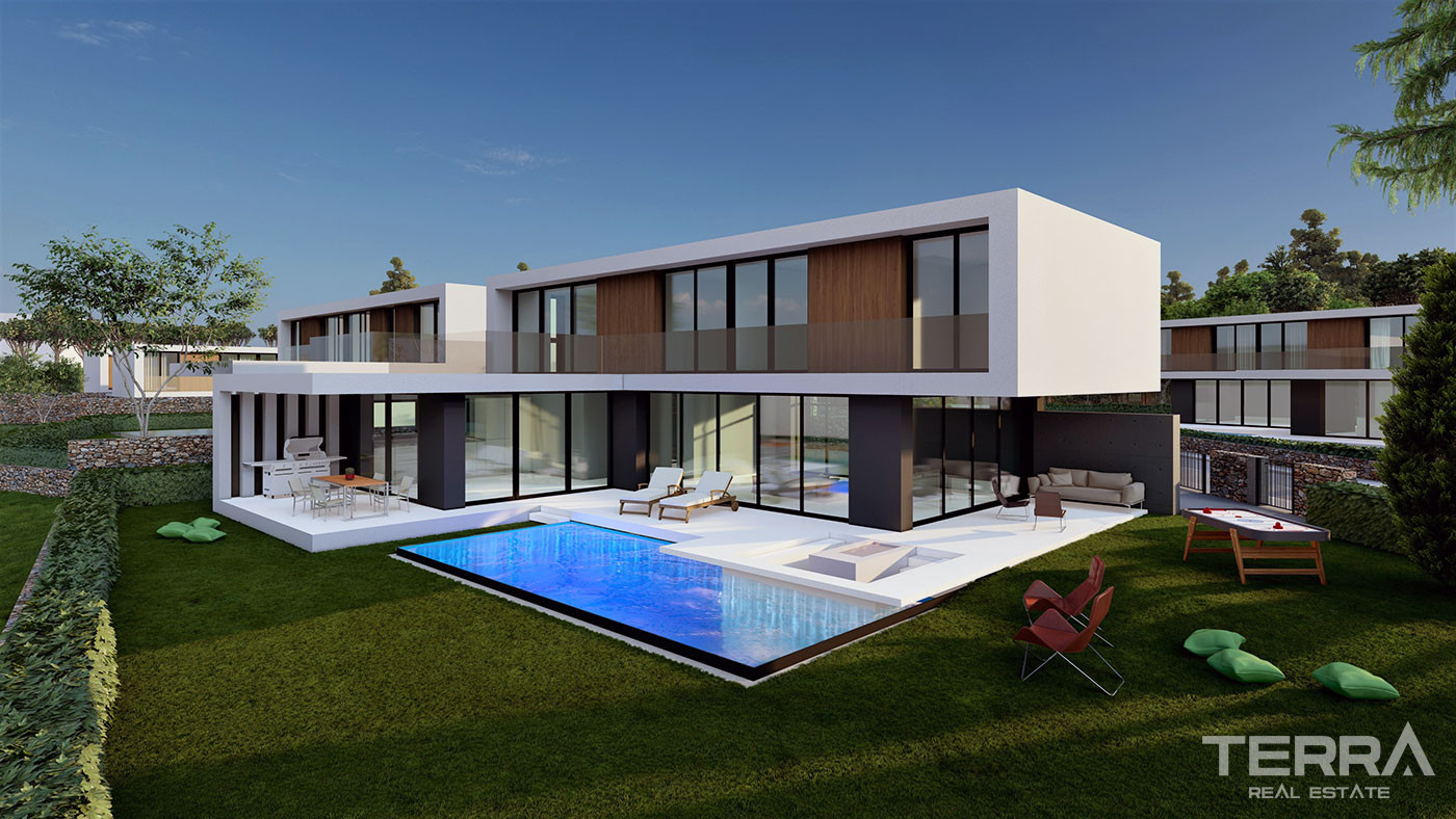 Villas en bord de mer à vendre à Çatalköy, Kyrenia, Chypre du Nord - 77278