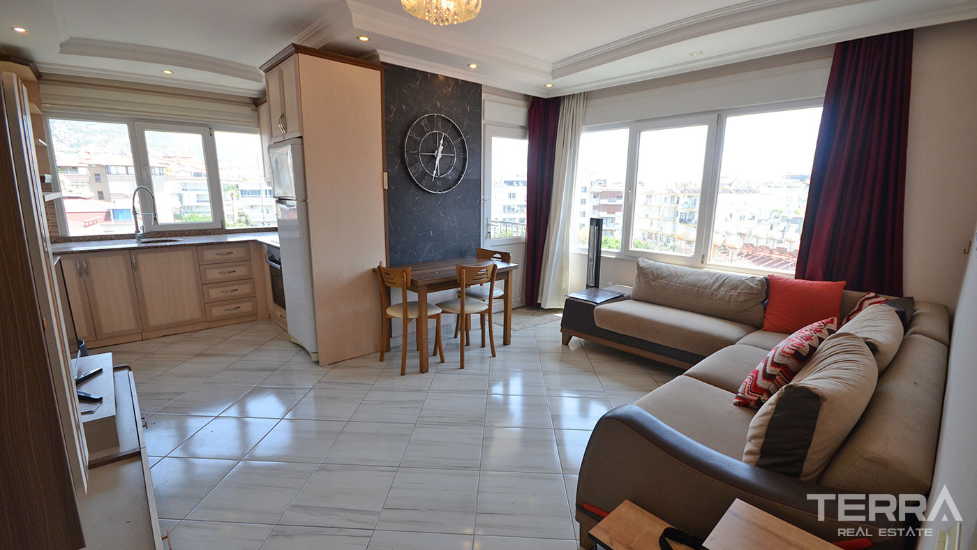 Centrally Located 2+1 Apartment in Alanya Close to Cleopatra Beach - 77291