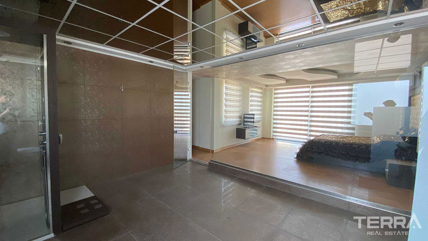 Von der türkischen Staatsbürgerschaft anerkannte Villa mit exklusivem Design in Belek - 77392